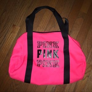 Victoria’s Secret PINK mini duffel bag (gym bag)